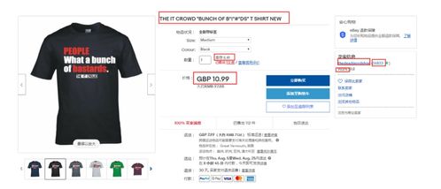 采集易贝 ebay 商品信息